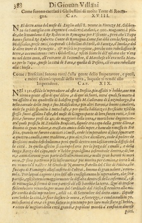Storia di Giovanni Villani