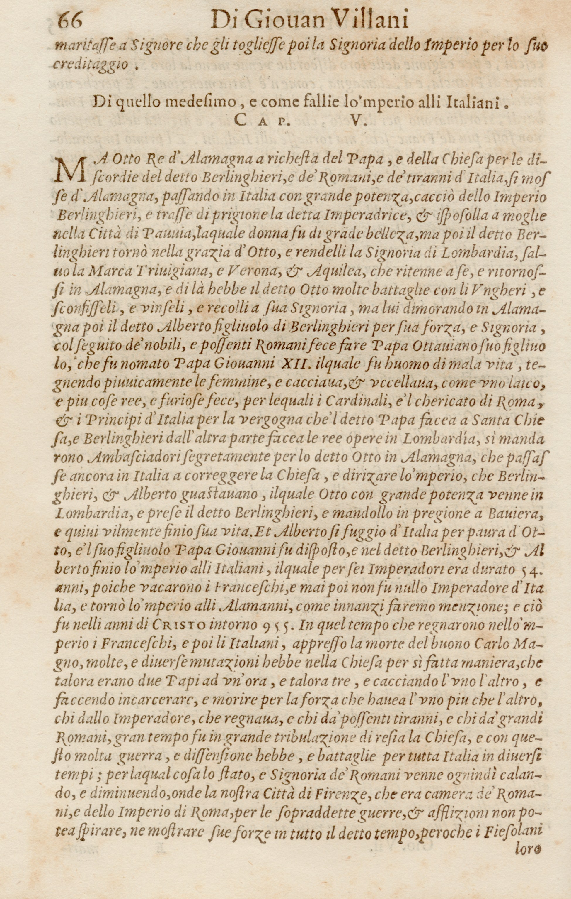 Storia di Giovanni Villani