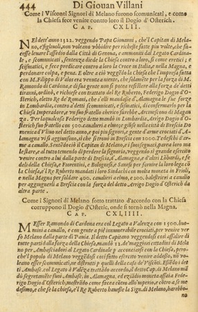 Storia di Giovanni Villani
