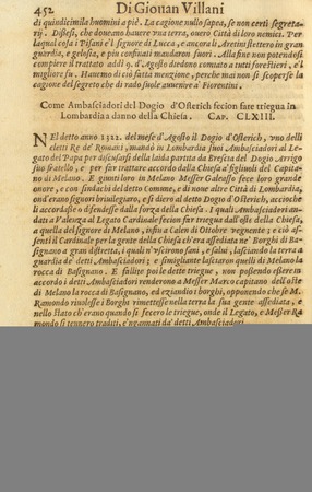 Storia di Giovanni Villani