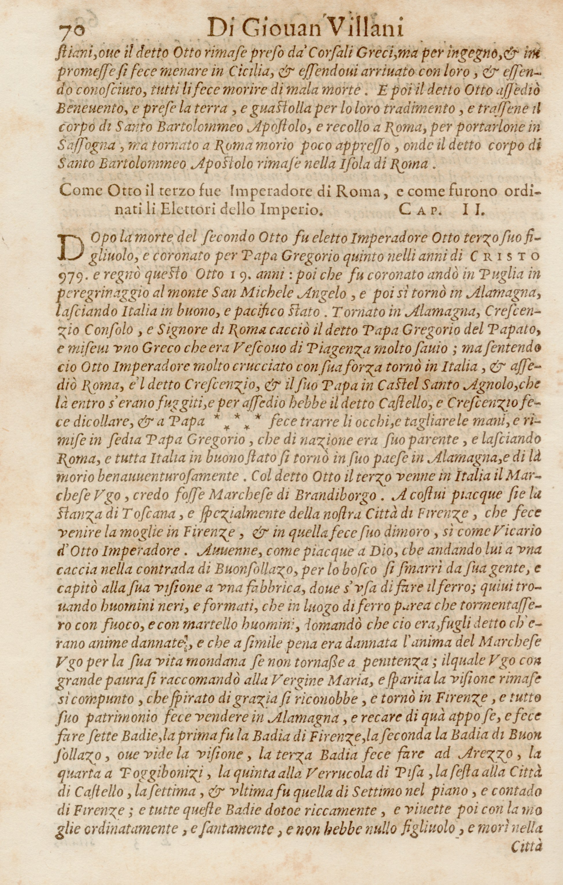 Storia di Giovanni Villani