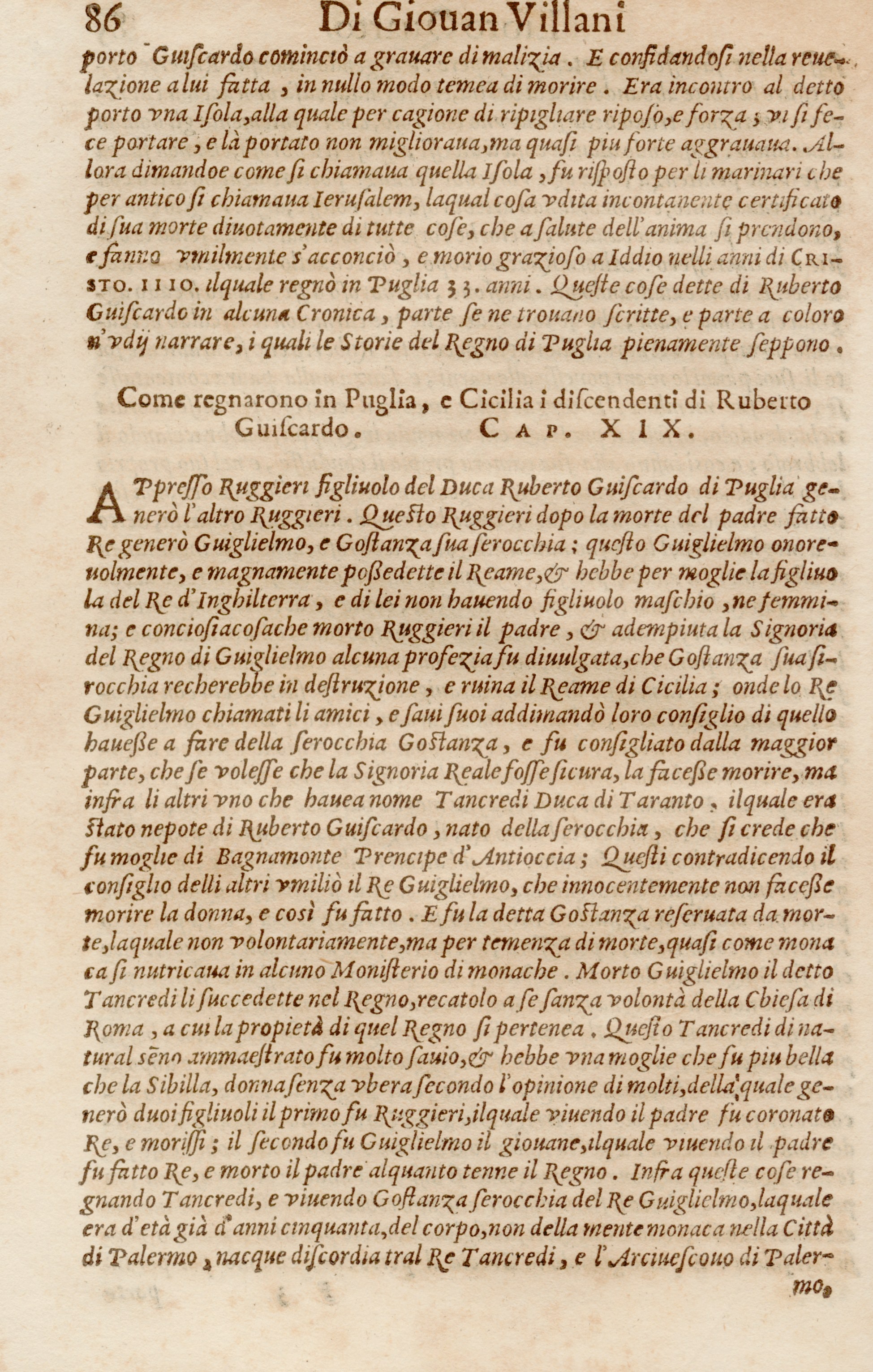 Storia di Giovanni Villani